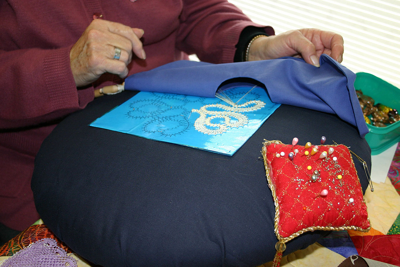 Lace making