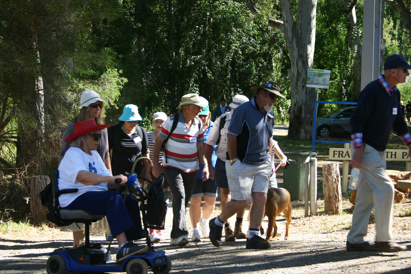 A wheelie friendly walk